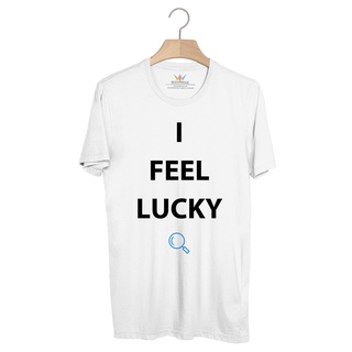 BP552 เสื้อยืด I FEEL LUCKY #2