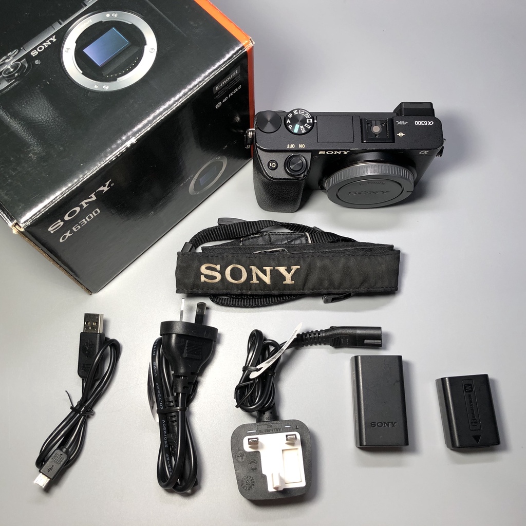 SONY A6300 BODY อดีตประกันศูนย์ ครบกล่อง มือสอง ผ่อน 0% 10 เดือน