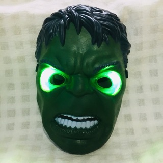 หน้ากากเดอะฮัค The Hulk Mask Avengers super hero รุ่นมีไฟ