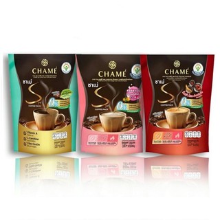 CHAME’ Sye Coffee Pack ชาเม่ ซาย คอฟฟี่ แพค กาแฟปรุงสำเร็จ 3สูตรใหม่ (10ซอง)