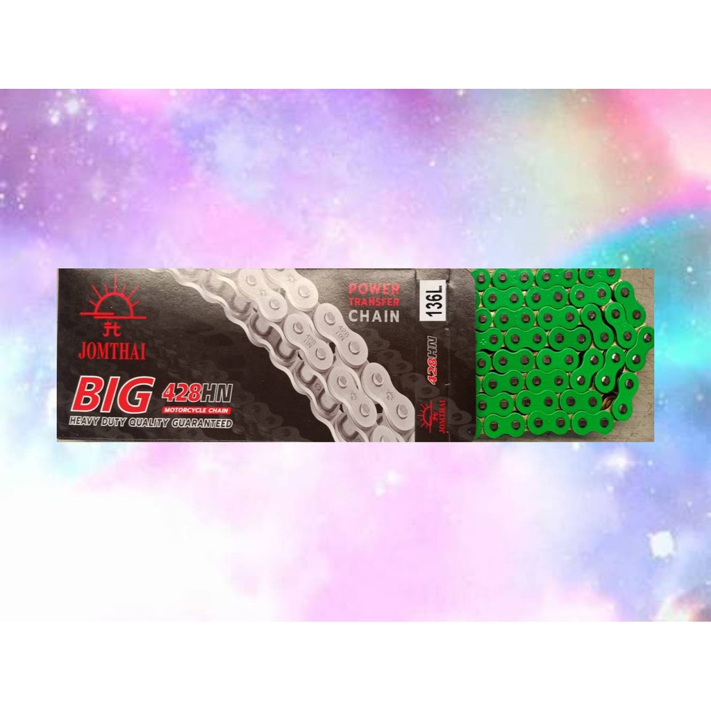 โซ่สีตราพระอาทิตย์428HN-136ข้อ