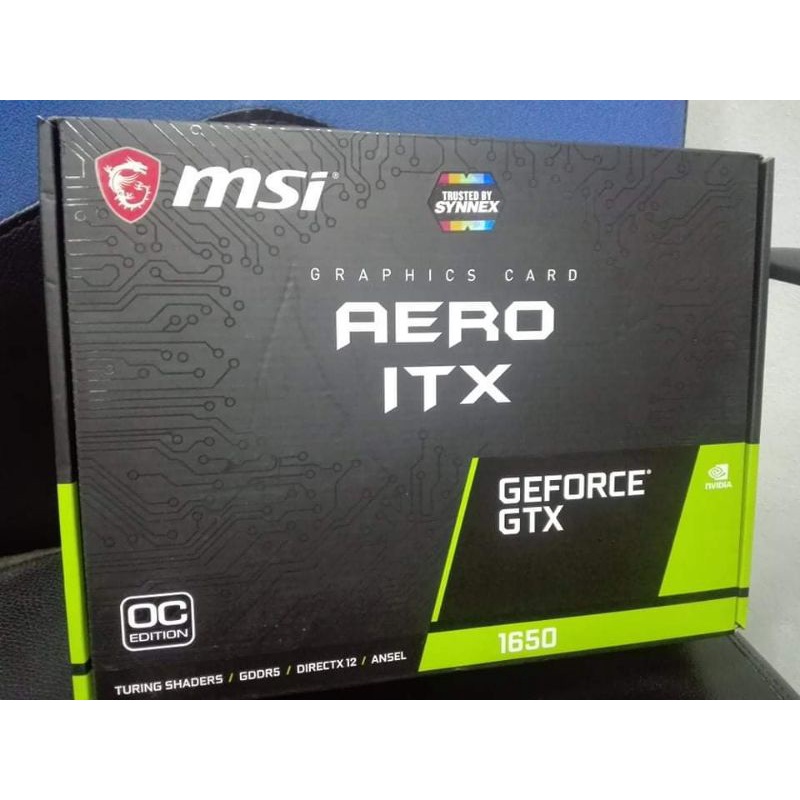 การ์ดจอ MSI GTX1650 AERO ITX 4G OC