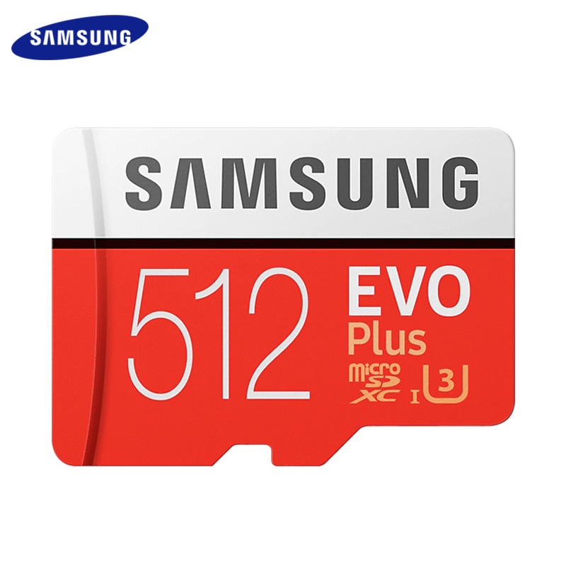 SAMSUNG Micro SD Card EVO Plus 128GB 256GB 512GB SDXC UHS-III High Speed Memory Card Class10 TF Card