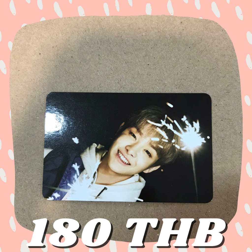 พร้อมส่ง การ์ดแท้ แกะจากอัลบั้ม TREASURE 1ST ALBUM THE FIRST STEP: TREASURE EFFECT JIHOON จีฮุน K-PO