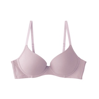 เสื้อใน soft bra สไตล์ญี่ปุ่น สีม่วงอ่อน