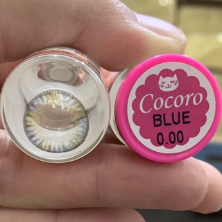 คอนแทคเลนส์ Kitty Kawaii Cocoro(Blue) ค่าสายตา 0.00 ถึง -5.00