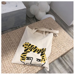 krapaorao กระเป๋าTiger head tote bagรหัส 111