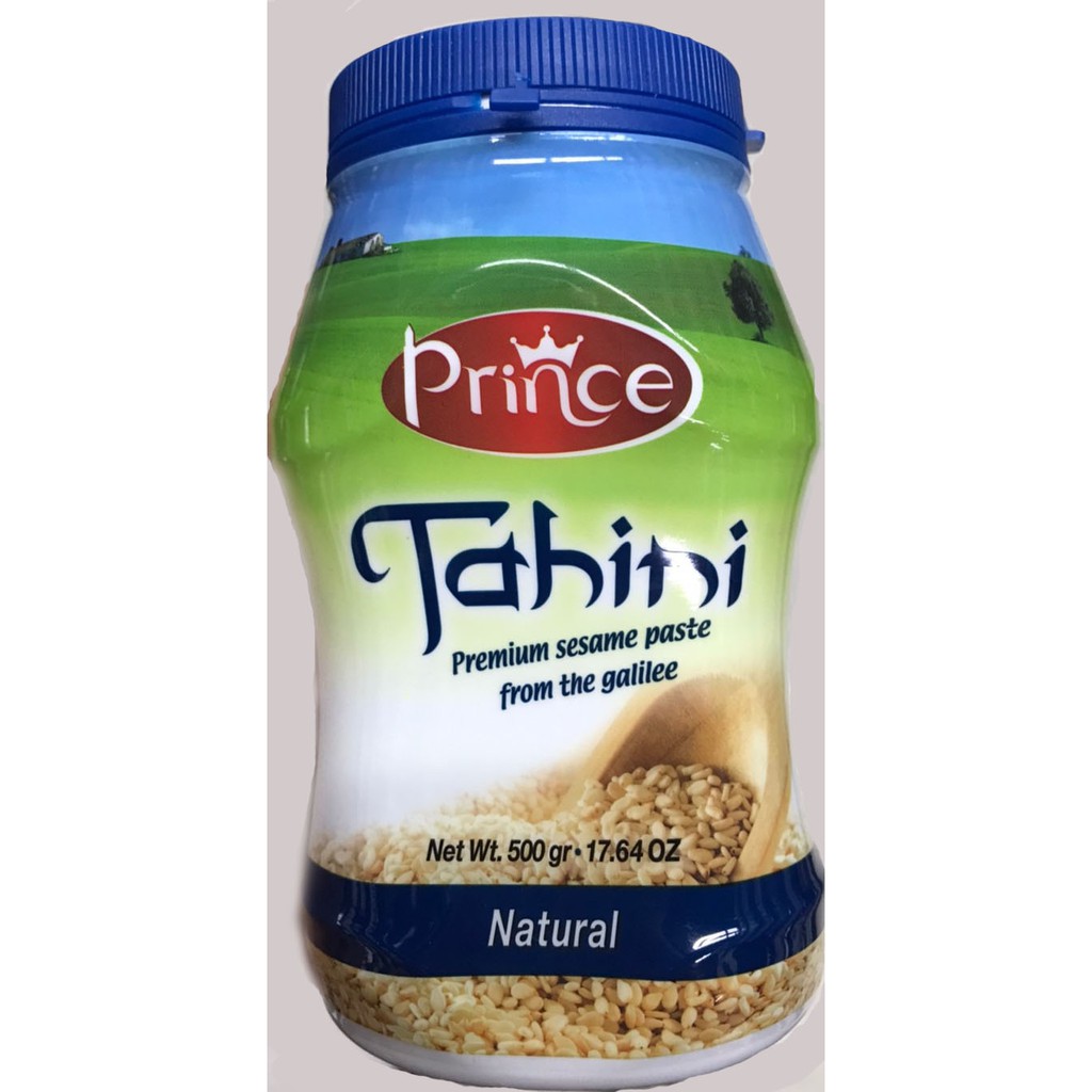 500 กรัม Prince Tahini Natural Spread Sesame ปริ๊นส์ ตาฮินี่ สเปรด งาบด 100%