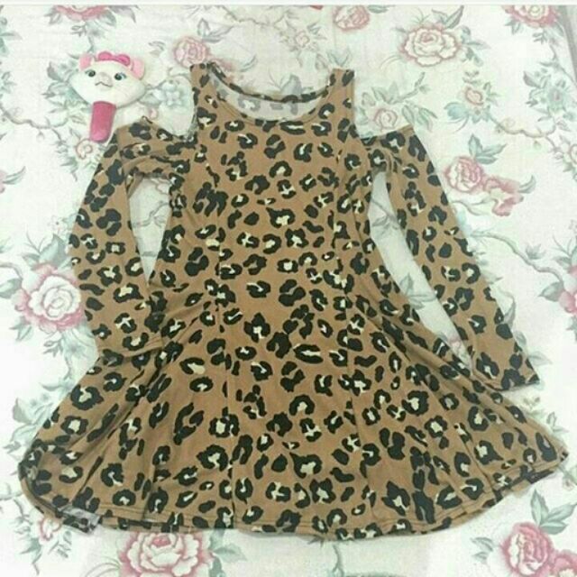 Leopard sexy dress