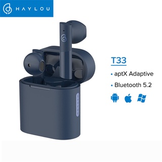 Haylou T33 MoriPods Qualcomm QCC3040 HIFI หูฟังไร้สาย TWS บลูทูธ V5.2 หูฟัง AAC ตัดเสียงรบกวน