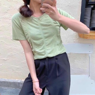 เสื้อยืดผ้าไหมพรมนิ่ม งาน Giants มือหนึ่ง