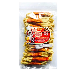 Loveme Dog Treat ขนมสุนัข ทาโร่ขาวใหญ่พันสันใน 400 G