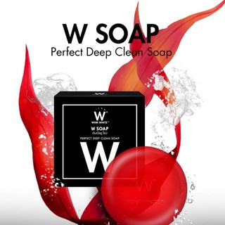 W SOAP สบู่ดับเบิ้ลยู สบู่หน้าใส พร้อมส่ง