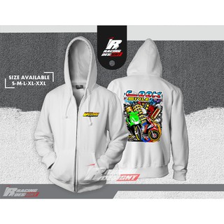 (มาใหม่) เสื้อแจ็กเก็ต มีฮู้ด แต่งซิป ลาย Honda Beat Thailook คุณภาพสูง สไตล์ใหม่