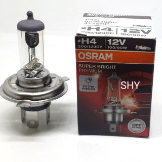 หลอดไฟ H4 osram 12v 100/90 w