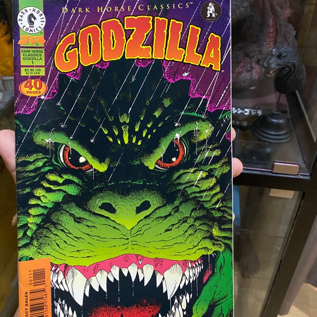 หนังสือคอมมิค godzilla