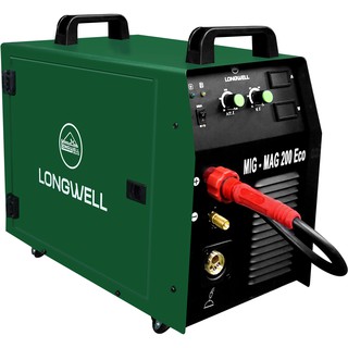 LONGWELL เครื่องเชื่อม MIG - MAG 200 Ecoแถมแผ่นตัดพร้อมหน้ากาออโต้1ชุด