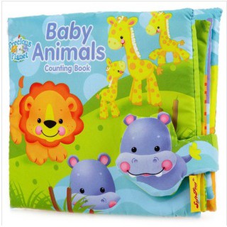 Kaowkhong หนังสือผ้า Baby Animals