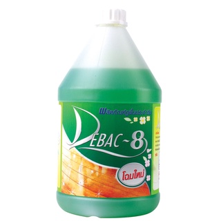 De-bac 8 Disinfectant Floor Cleaner น้ำยาเช็ดพื้นฆ่าเชื้อ กลิ่นฟลอรัล 3.8 ลิตร สีชมพู ดีแบค 8 น้ำยาถูพื้น De-bac 8 Disin