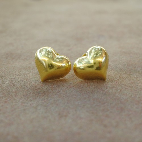 ต่างหูทองคำครึ่งสลึง ต่างหูหัวใจขัดมัน ครึ่งสลึง ทอง 96.5% มีใบรับประกันสินค้า ผ่อนชำระได้