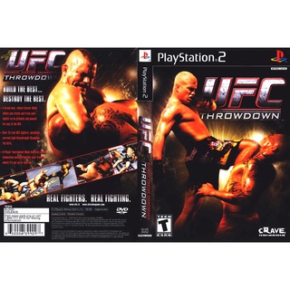 แผ่นเกมส์ PS2 UFC Throwdown   คุณภาพ ส่งไว (DVD)