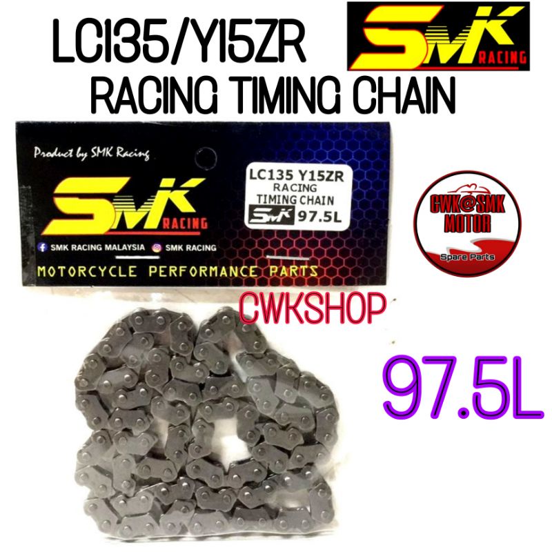 LC135 Y15ZR RACING TIMING CHAIN SILENT CHAIN SMK RACING 97L/97.5L/98L/99L/99.5L CHAIN LC135 SMK