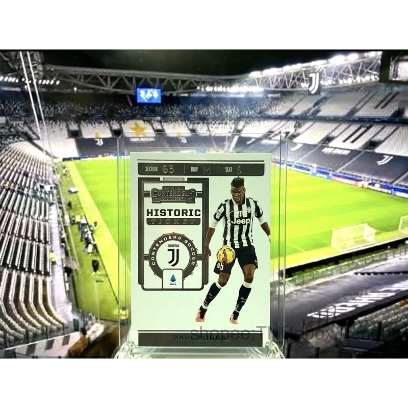 การ์ดนักฟุตบอล 2019-20 Panini Chronicles Contenders Ticket - Paul Pogba - Juventus