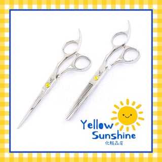 กรรไกรตัดผม/กรรไกรซอยผมสแตนเลส WING 6/6.5 นิ้ว Japan Steel WING PROFESSIONAL SCISSORS สีเงิน 1 ชิ้น ใหม่