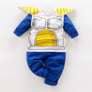 🇹🇭 พร้อมส่งที่ไทยจ้า 🇹🇭 ชุดเบจิต้ารุ่นเด็ก 1-5 ขวบ Vegeta Dragonball Z Clothes Set