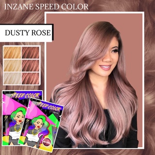 Dusty rose (Inzane speed color)ทรีทเม้นเปลี่ยนสีผม