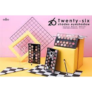 ทาตา ODBO OD261 Twenty Six Shades Eyeshadow พาเลทอายแชโดว์ 26สี สินค้าไม่มีกล่อง ราคาพิเศษ