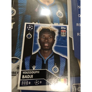 Topps Sticker Uefa Champions League 2020/21 Club Brugge