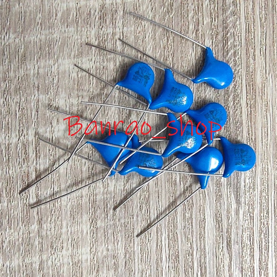(10ตัว)222M 2200pF 2.2nF 471K 470pF 102M 1000pF 1nF X1 Y1 high-voltage ceramic chip capacitors คาปาซิเตอร์ โวลต์สูง