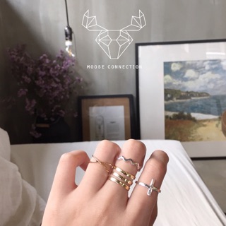 X/zigzag/triplestrip/cross rings