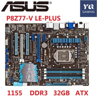 ASUS P8Z77-V LE PLUS Desktop Motherboard Z77 Socket LGA 1155 i3 i5 i7 DDR3 32G ATX UEFI BIOS Original Used Mainboard