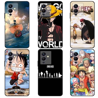 เคส Infinix Note 12 5G Note12 Pro 5G Case การ์ตูน One Piece เคสซิลิโคน Soft Black TPU โทรศัพท์มือถือ Back เคส