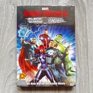 📀DVD แผ่นดีวีดี การ์ตูน Avengers Confidential: Black Widow &amp; Punisher (2014, ซับ-เสียงไทย แผ่นแท้มือ 1)