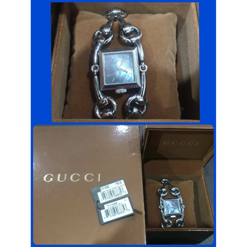 นาฬิกา Gucci bamboo pearl limited watch