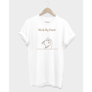 เสื้อยืดลายลายแมว Me &amp; My Cat T-Shirt