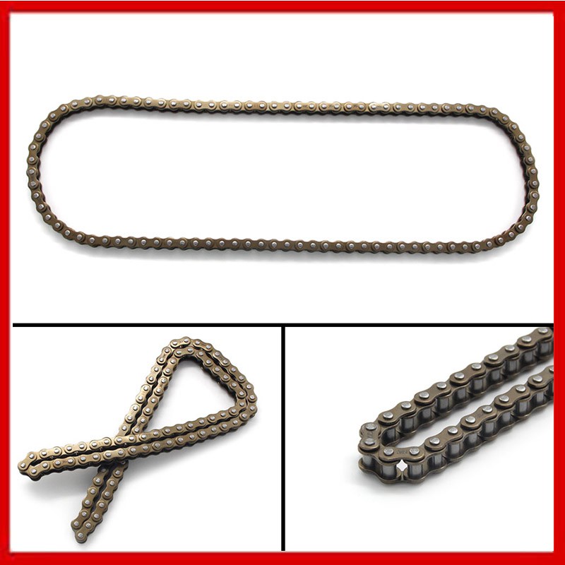สําหรับ Honda 14401-410-003 โซ่รถจักรยานยนต์TL250 XL250 CB350 CB350G CL350 SL350 CB750A CB750F CB750