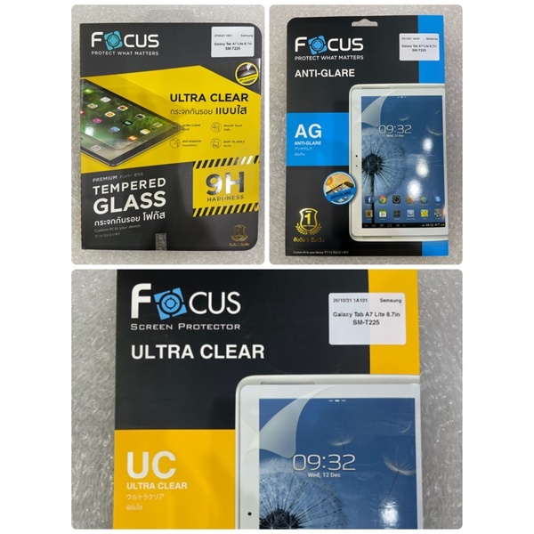 ฟิล์มซัมซุงกาแลคซี่ Tab A7 Lite 8.7" T225,T220 ฟิล์มใส ฟิล์มด้าน ฟิล์มกระจก รุ่นใหม่ล่าสุดซัมซุง Tab