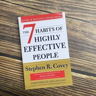 แหล่งขายและราคา【หนังสือภาษาอังกฤษ】7 Seven Habits of Highly Effective People Brandnew by Covel English Book 30th Anniversary Editionอาจถูกใจคุณ