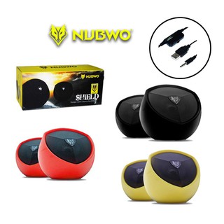 NUBWO ลำโพงคอม PC โน๊ตบุค Shield USB Speaker NS-004 / GADONX SG-119