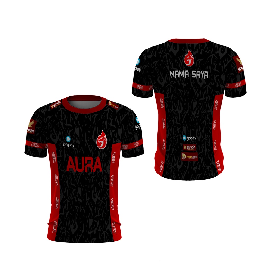 [TiniShop] ทีมผู้ชาย ESPORTS JERSEY / เสื้อยืด Esports พิมพ์ลาย 3D สําหรับผู้ชาย / เสื้อ Esports