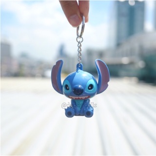 พวงกุญแจ พลาสติก Stitch สติช 2นิ้ว