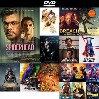 DVD หนังขายดี Spiderhead (2022) สไปเดอร์เฮด ดีวีดีหนังใหม่ CD2022 ราคาถูก มีปลายทาง