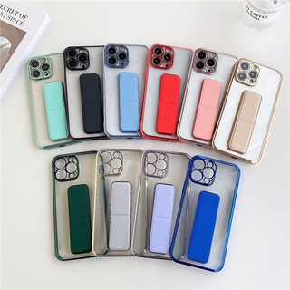 Lens Protect Electroplate เคส Xiaomi 11 Lite Mi 12 Pro Soft Case Wristband Holder เคส Xiaomi 11T Pro Phone Case Redmi Note 11 Pro Note11S Phone Cover เคสกันกระแทก