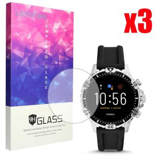 for Fossil Carrett HR Screen Protector, Blueshaw 9H Tempered Glass Screen Protector for Fossil Carrett HR GEN 5 Watch