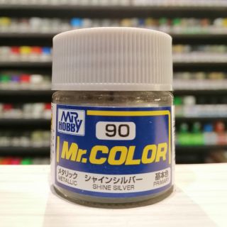 สี Mr.COLOR no.90 SHINE SILVER @ INTOYS KORAT