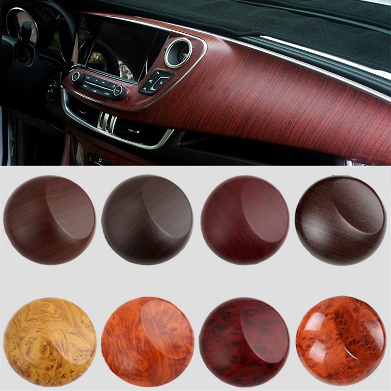 30x100cm Pvc Wood Grain Textured Car Interior Stickers Waterproof Vinyl Wrap Film Decals Car